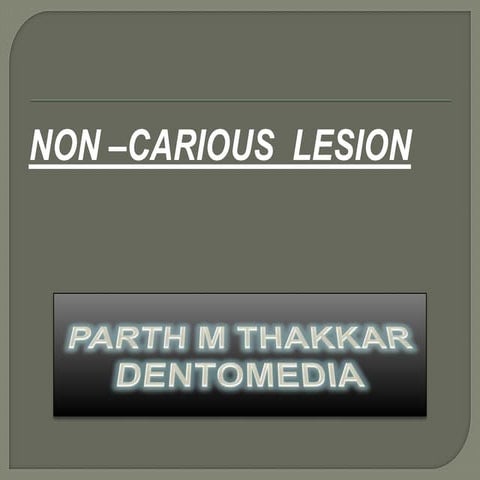 Non  carious lesion