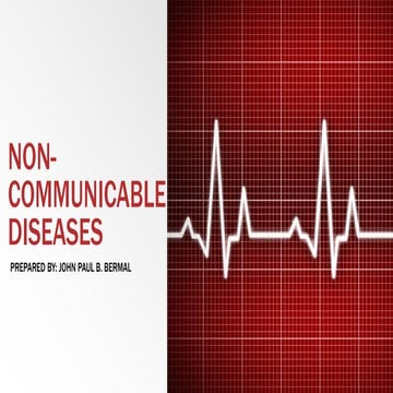 Non communicable diseases