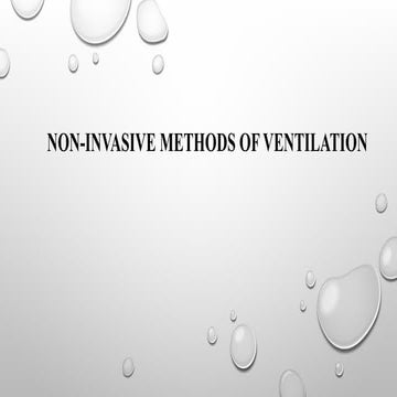 NON-INVASIVE VENTILATION anesthesia.pptx