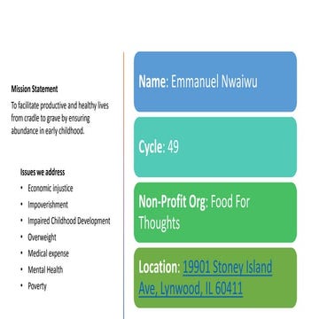 Non Profit organization | PPTX