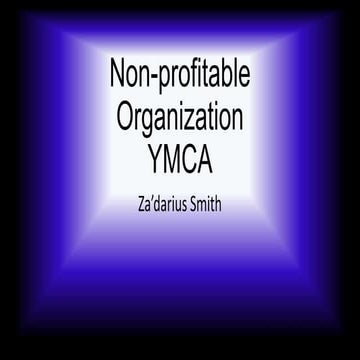 Non profitable organization