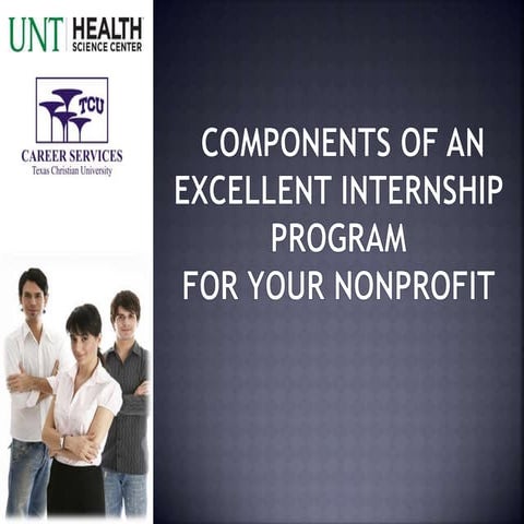 Non profit internship workshop