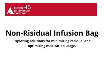 Non-Risidual Infusion Bag