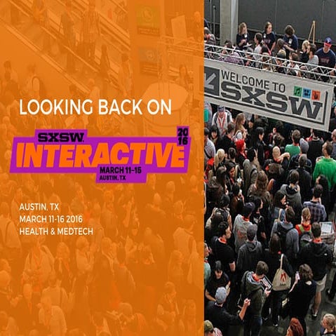 SXSW 2016 Health & MedTech