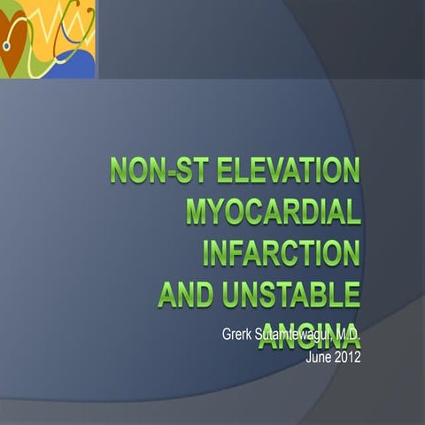 Non st elevation myocardial infarction and unstable angina