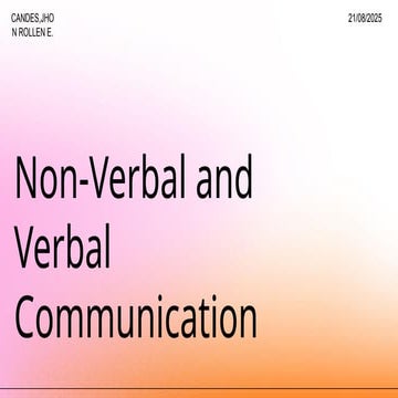 Non-Verbal and Verbal Communication.pptx