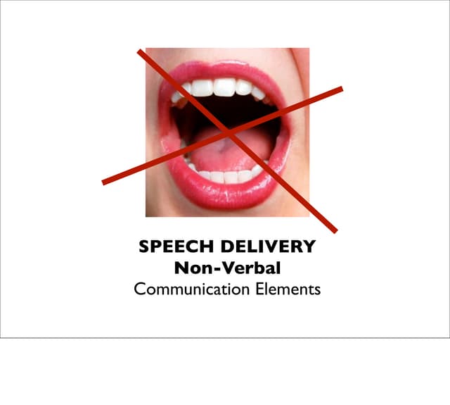 Non verbal communication