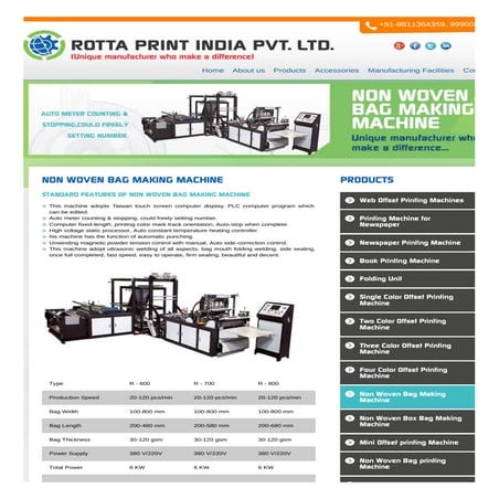 Mini Offset printing machine supplier | PDF