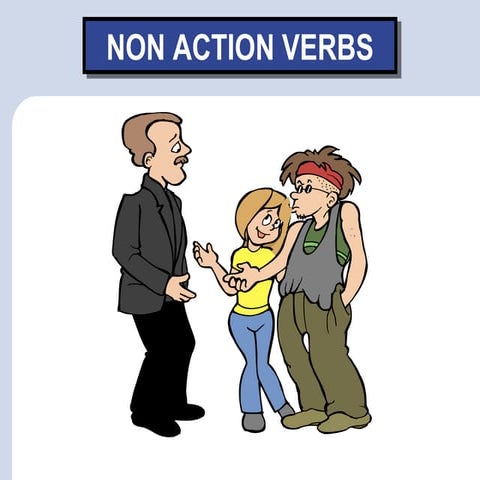 Non-action verbs