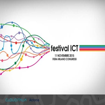 Non adeguatevi al Cloud - by Clouditalia - festival ICT 2015