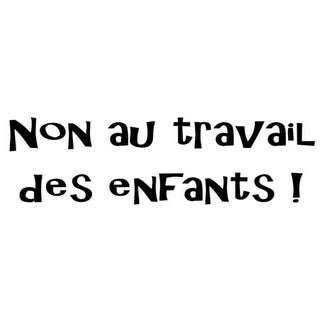 Non au travail des enfants