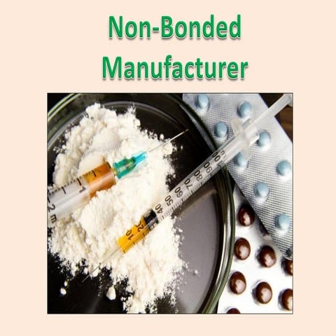 Non bonded Manufacturer