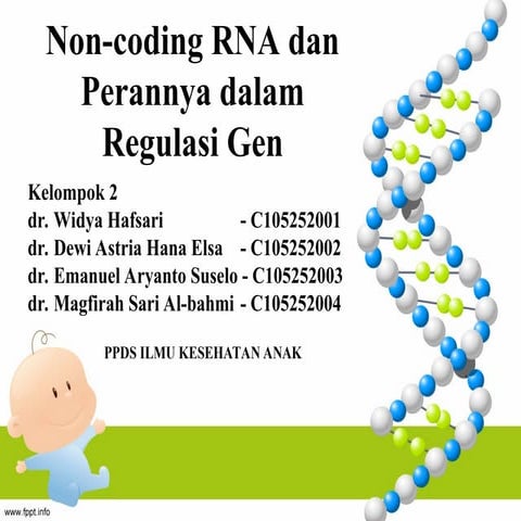 Non Coding RNA dan perannya dalm regulasi gen.ppt