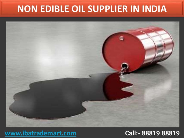 Non edible oil supplier in india