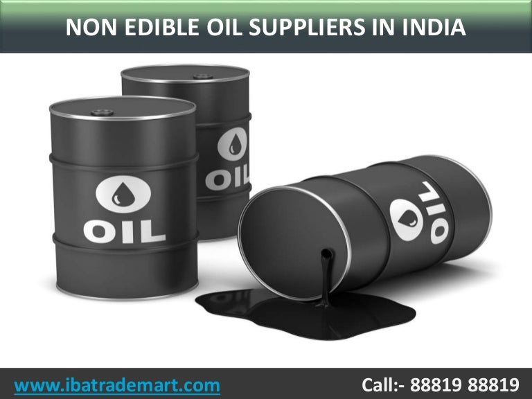 Non edible oil suppliers list in india