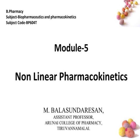 NON LINEAR PHARMACOKINETICS BIOPHARMACEUTICS.pdf