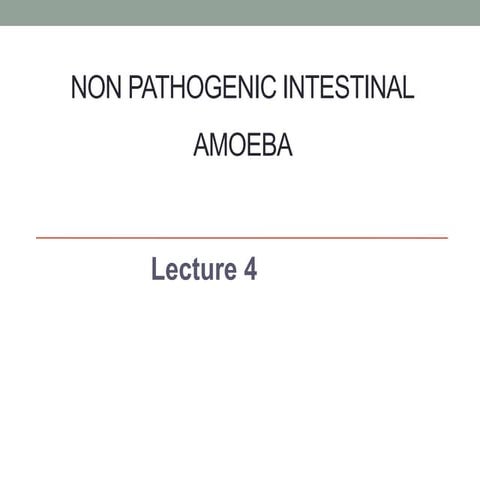 nonpatogenic intestinal amoeba. lecture 4 chapter 3.pptx