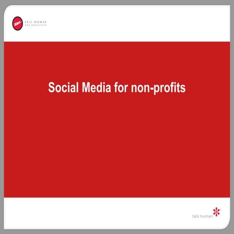 Non Profit Presentation at Sonoma Grill