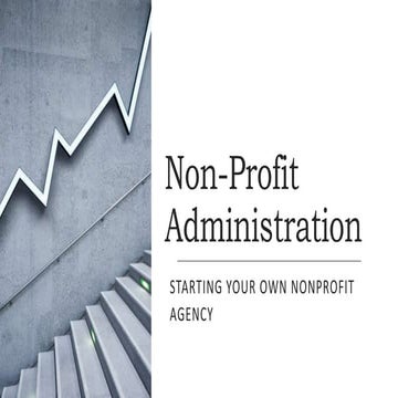 Nonprofit administration