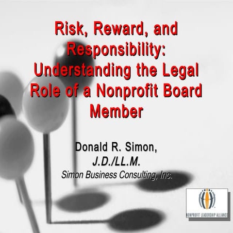 Legal Duties of Board Members