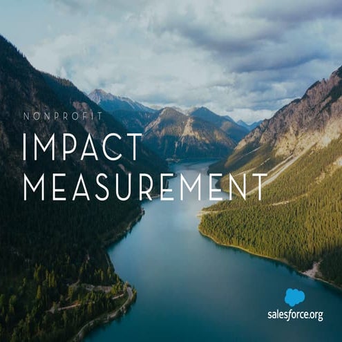Nonprofit & Philanthropy Impact Measurement