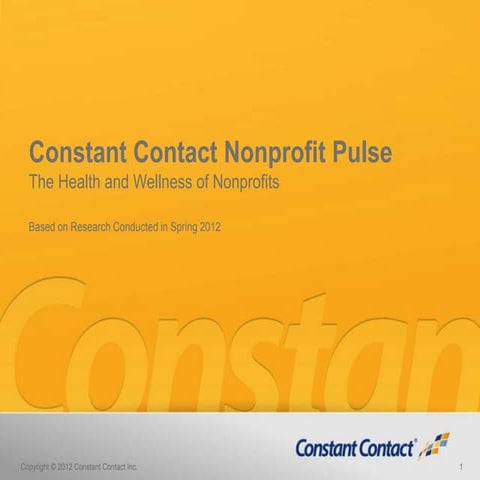 Nonprofit Pulse Report 