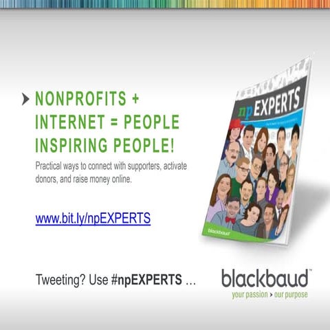 Nonprofits + Internet = People Inspiring People