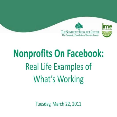 Nonprofits On Facebook: Real Life Examples of What's Working
