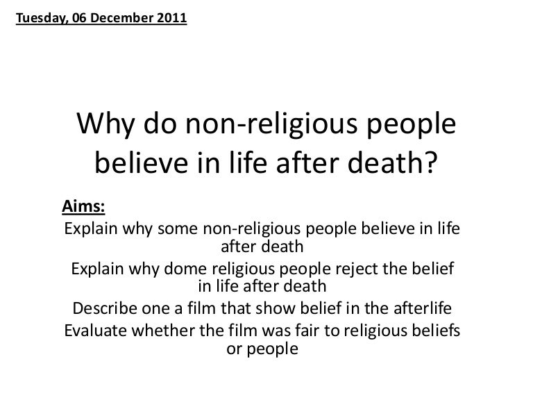 Non religious beliefs
