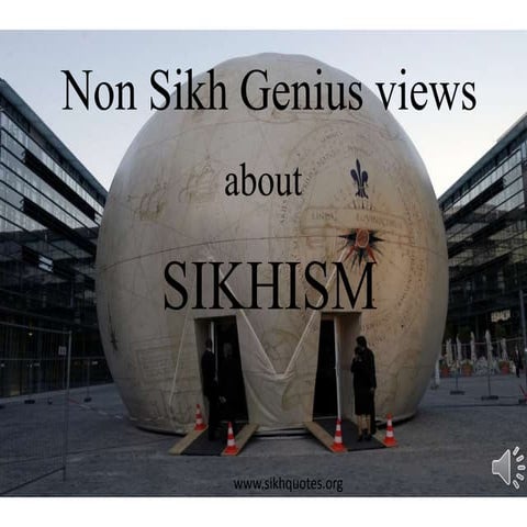 Non Sikh Genius views about Sikhism