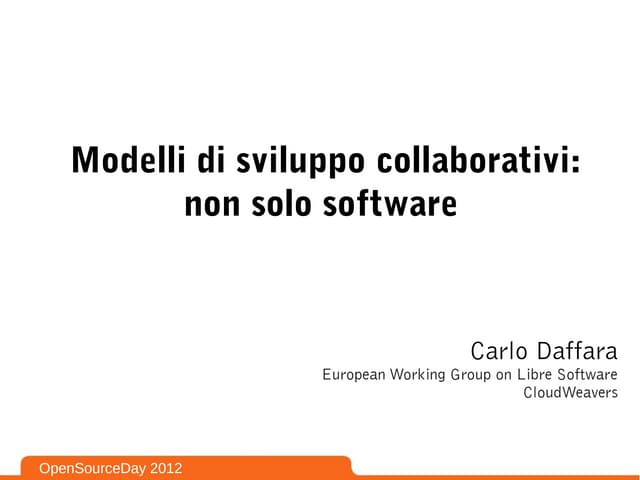Nonsoftwareoss