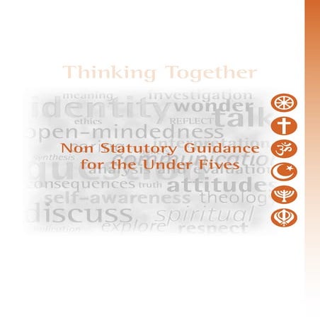 RE Non statutory guidance under fives