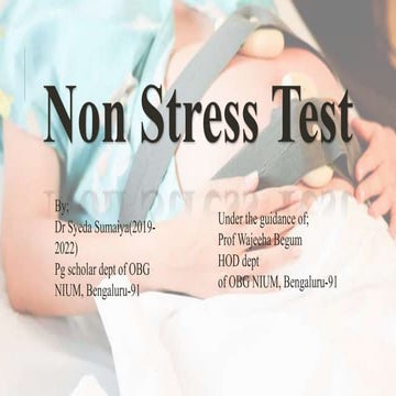 Non stress test