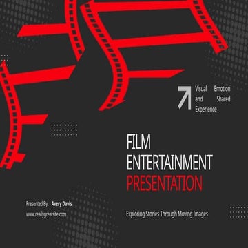 Exploring the Emotional and Visual Power of Film Entertainment | PPTX