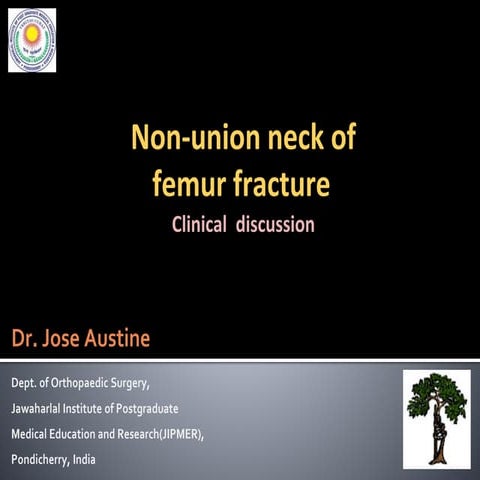 Non union neck of femur