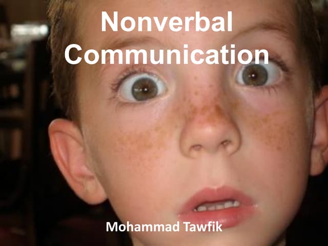Non-Verbal Communication