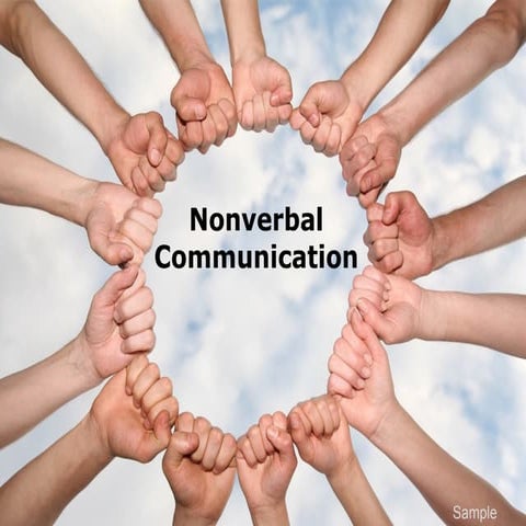 Nonverbal communication