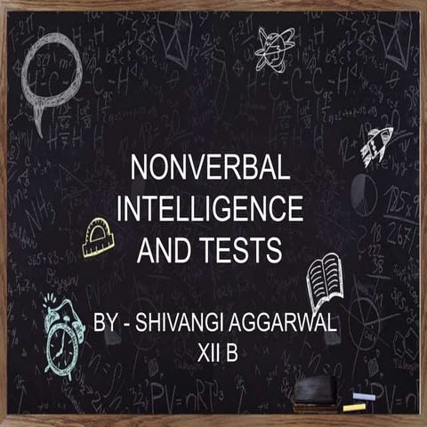 Nonverbal tests of intelligence
