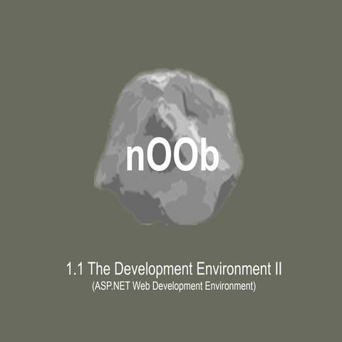 nOOb-1.1-Dev-Env-pt-II.ppt