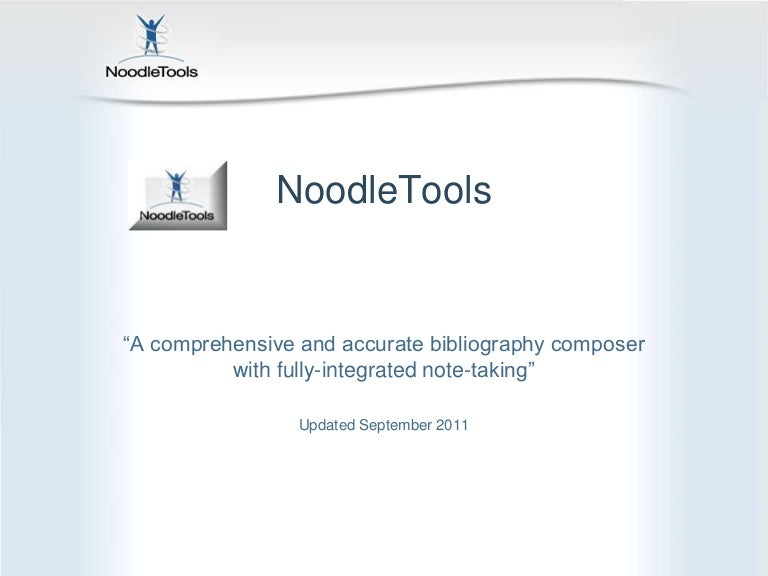 NoodleTools for Students
