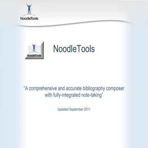 NoodleTools for Students