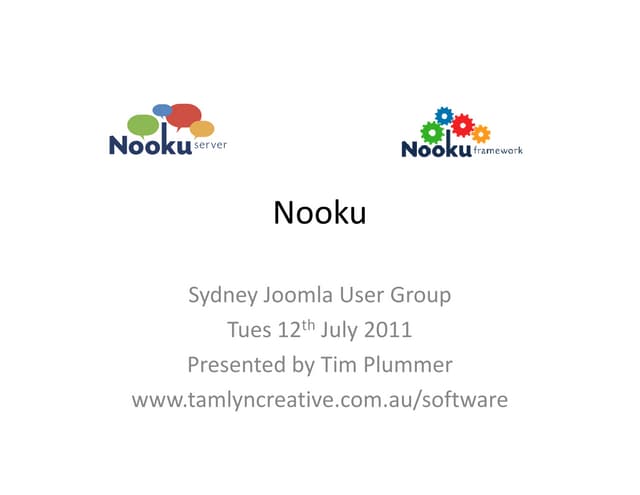 Nooku in a nutshell