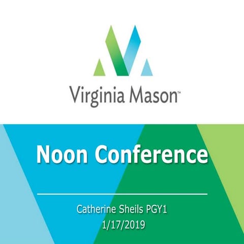 Noon conference   sheils 011719