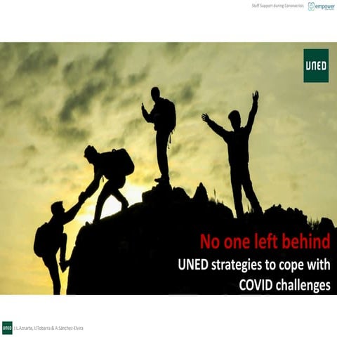 No one left behind, uned strategies (staff support webinar)