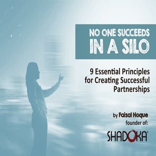 No One Succeeds In A Silo