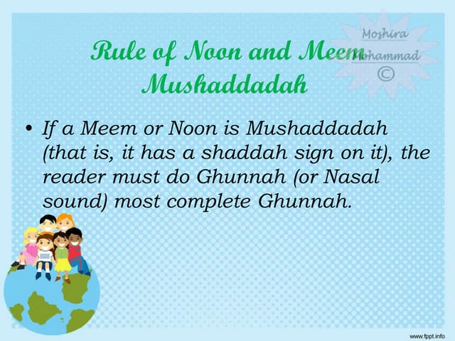Noon sakinah and Tanween rules | PDF