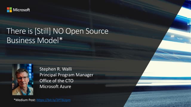 SCaLE 17x There is [Still] NO Open Source Business Model