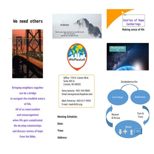 No Place Left brochure | PPT