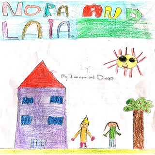 Nora and laia by Diego and Jimena