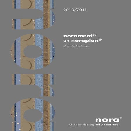 nora flooring systems - Nora assortiment 2010_2011